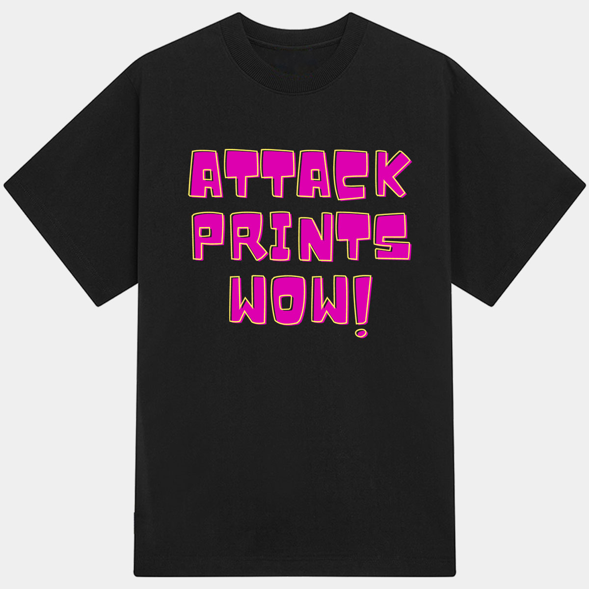 Now Attackprints Tee - Black